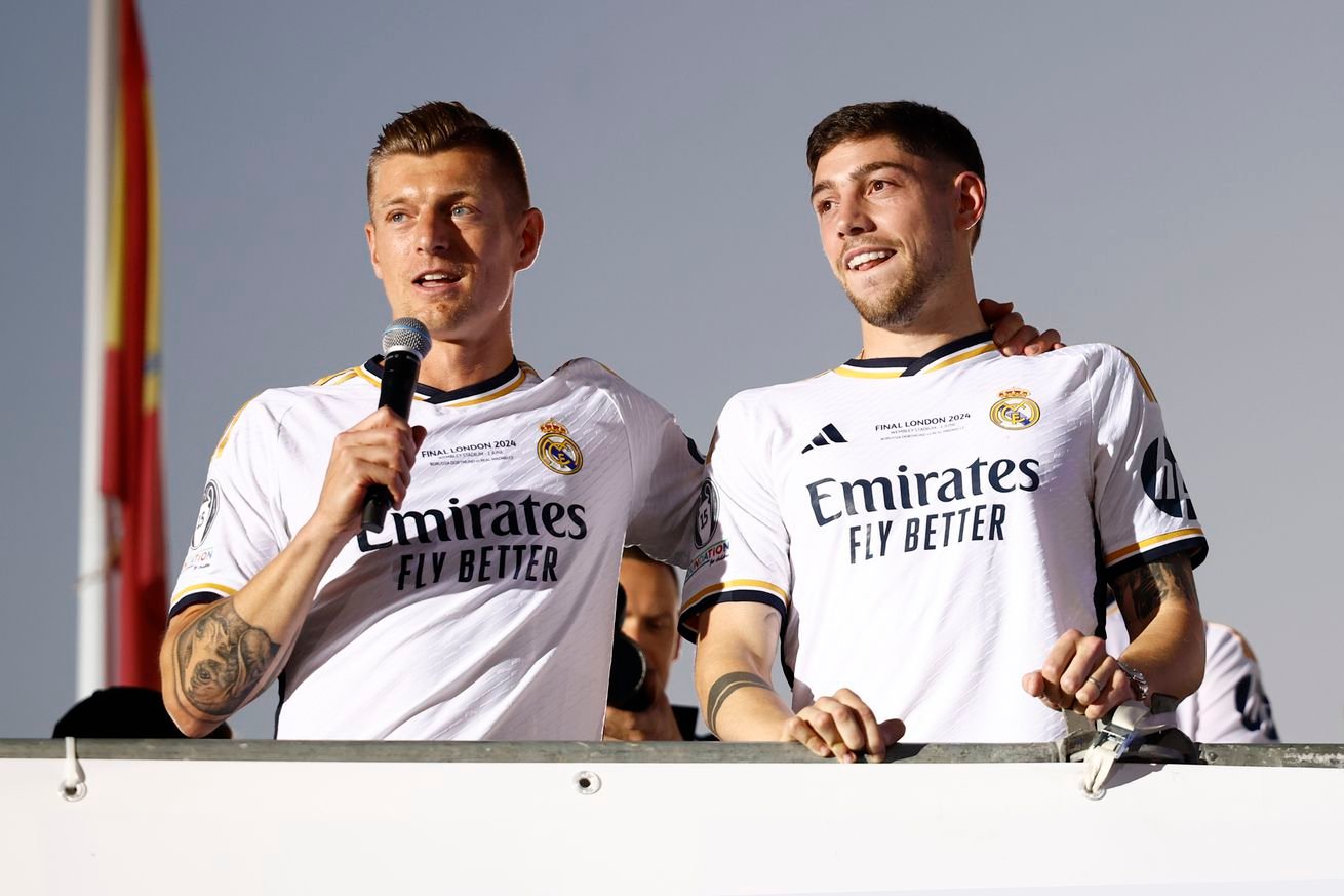 Real Madrid UEFA Champions League Trophy Parade
