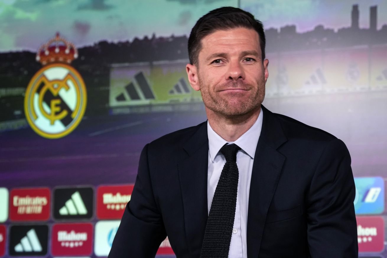 Real Madrid Unveil New Head Coach Signing Xabi Alonso
