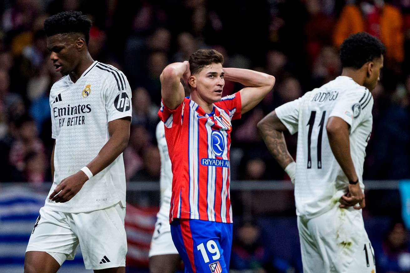 Atletico de Madrid v Real Madrid C.F. - UEFA Champions League 2024/25 Round of 16 Second Leg