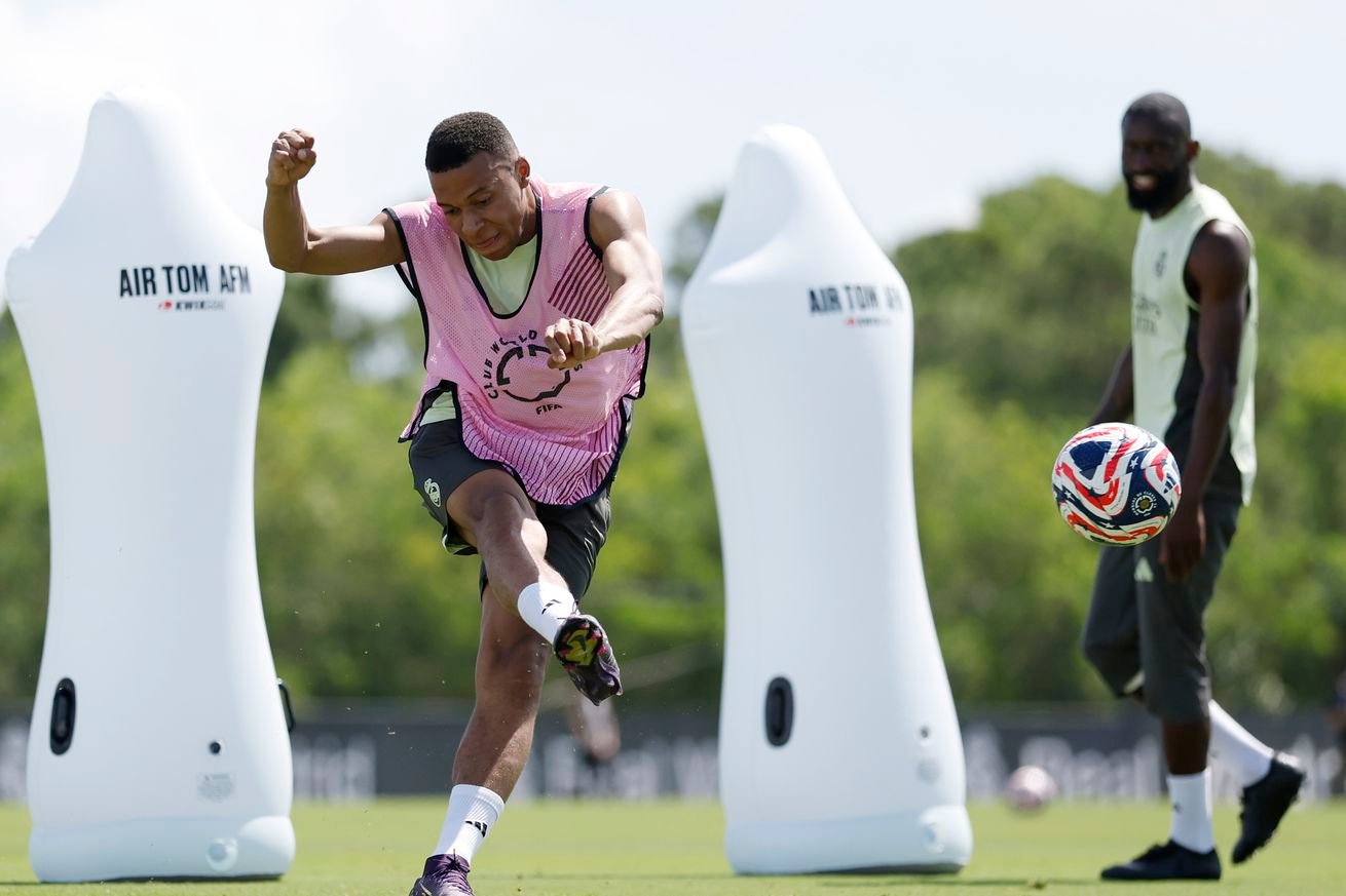Real Madrid Training Session
