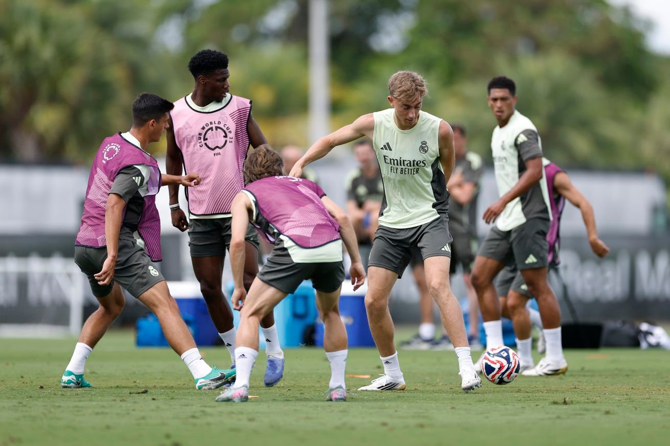 Real Madrid CF Training Session And Press Conference - FIFA Club World Cup 2025