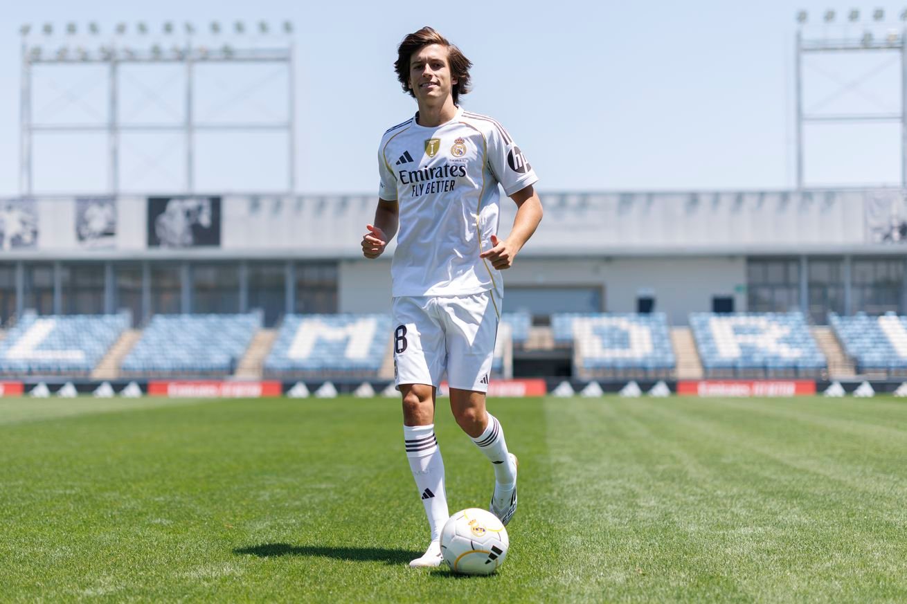 Real Madrid Unveil New Signing Alvaro Carreras